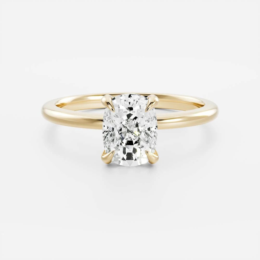 imgi_318_Top_6016_Yellow_00000 The Vienna Ring - Radiant Solitaire - 图片 1