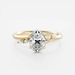 The Amira RingTM - Oval with Marquise Accents