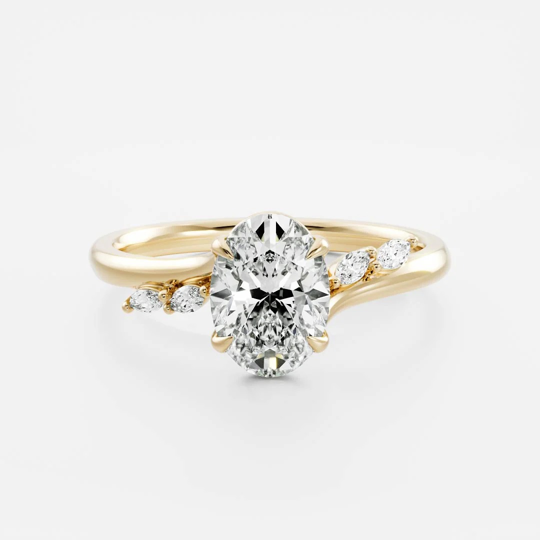 imgi_327_Yellow_Top__NPD-Oval-Marquise_00000_b8ee10f6-728d-447f-b41b-8a612c0f7dc9 The Amira RingTM - Oval with Marquise Accents - 图片 1